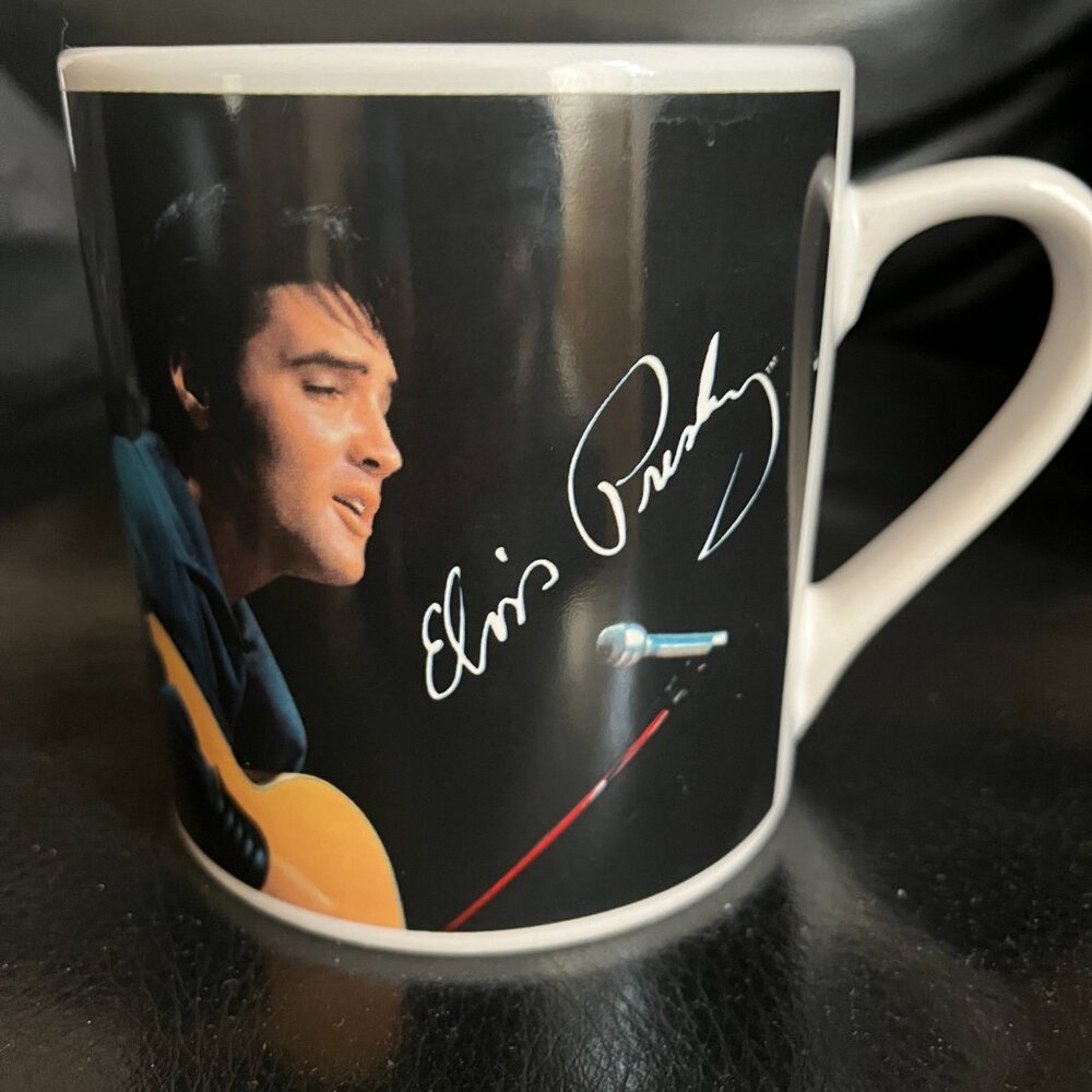 RARE Elvis Presley Coffee/Tea Mug Signature Product Just for You by Megatoys